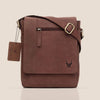 WHITEFIELD Leather Sling Bag for Men