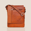 WHITEFIELD Leather Sling Bag for Men