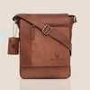 WHITEFIELD Leather Sling Bag for Men