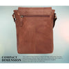 WHITEFIELD Leather Sling Bag for Men