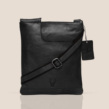NEWPORT Leather Sling Bag for Men