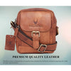 ATHENS Leather Sling Bag for Men