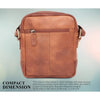 ATHENS Leather Sling Bag for Men