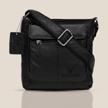 OAKLAND Leather Sling Bag for Men