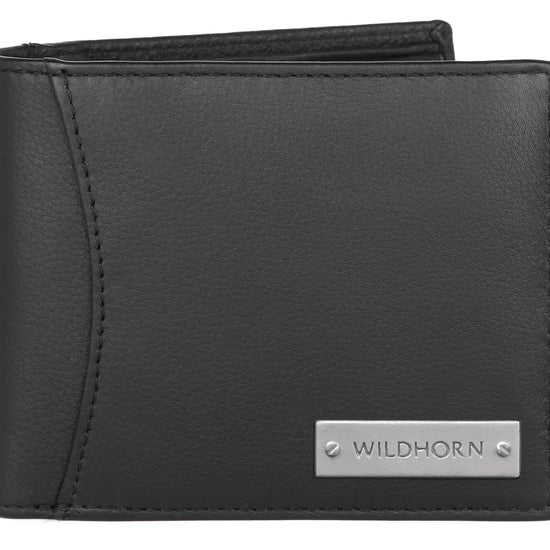 ADAM RFID Protected Leather Wallet for Men - WILDHORN