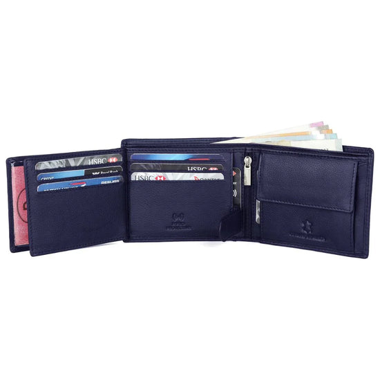 ADAM RFID Protected Leather Wallet for Men - WILDHORN