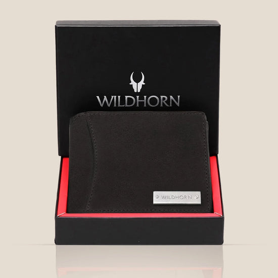 ADAM RFID Protected Leather Wallet for Men - WILDHORN