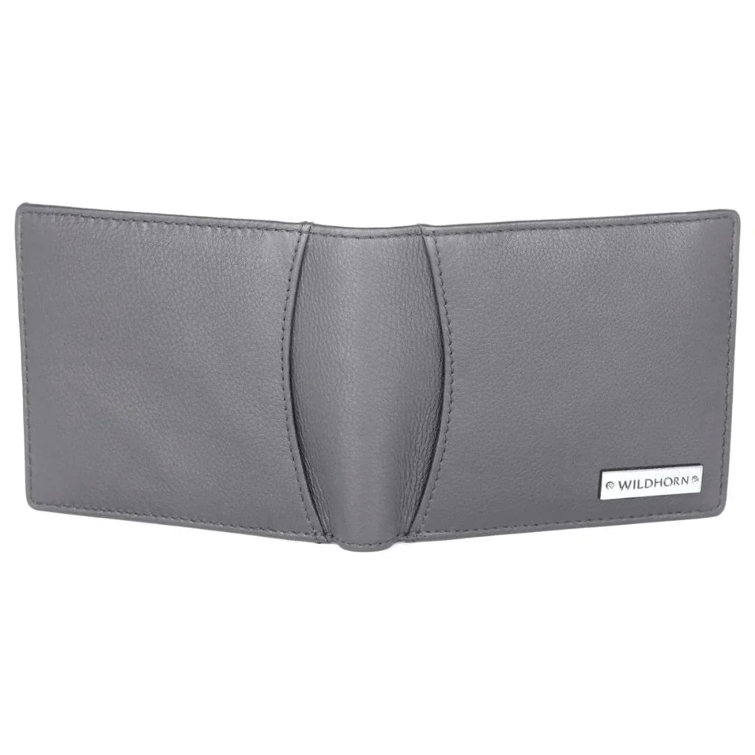 ADAM RFID Protected Leather Wallet for Men - WILDHORN