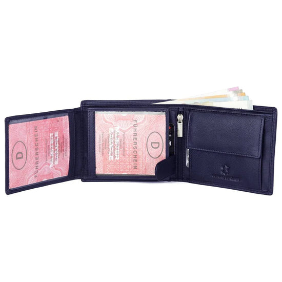 ADAM RFID Protected Leather Wallet for Men - WILDHORN