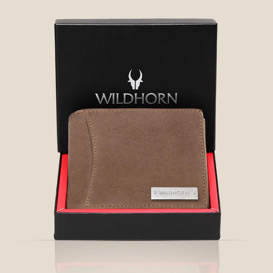ADAM RFID Protected Leather Wallet for Men - WILDHORN