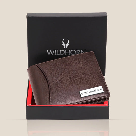 ADAM RFID Protected Leather Wallet for Men - WILDHORN