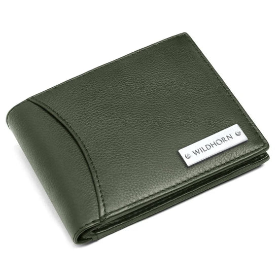 ADAM RFID Protected Leather Wallet for Men - WILDHORN