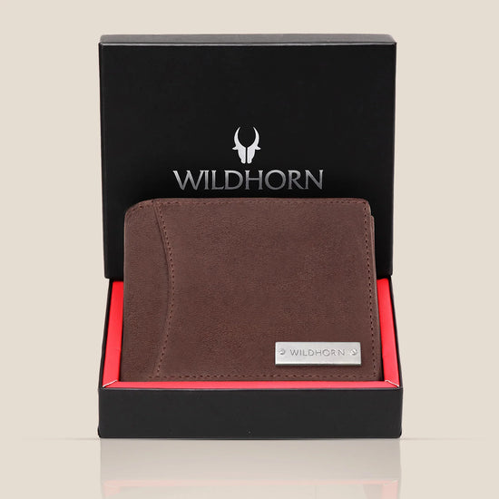 ADAM RFID Protected Leather Wallet for Men - WILDHORN