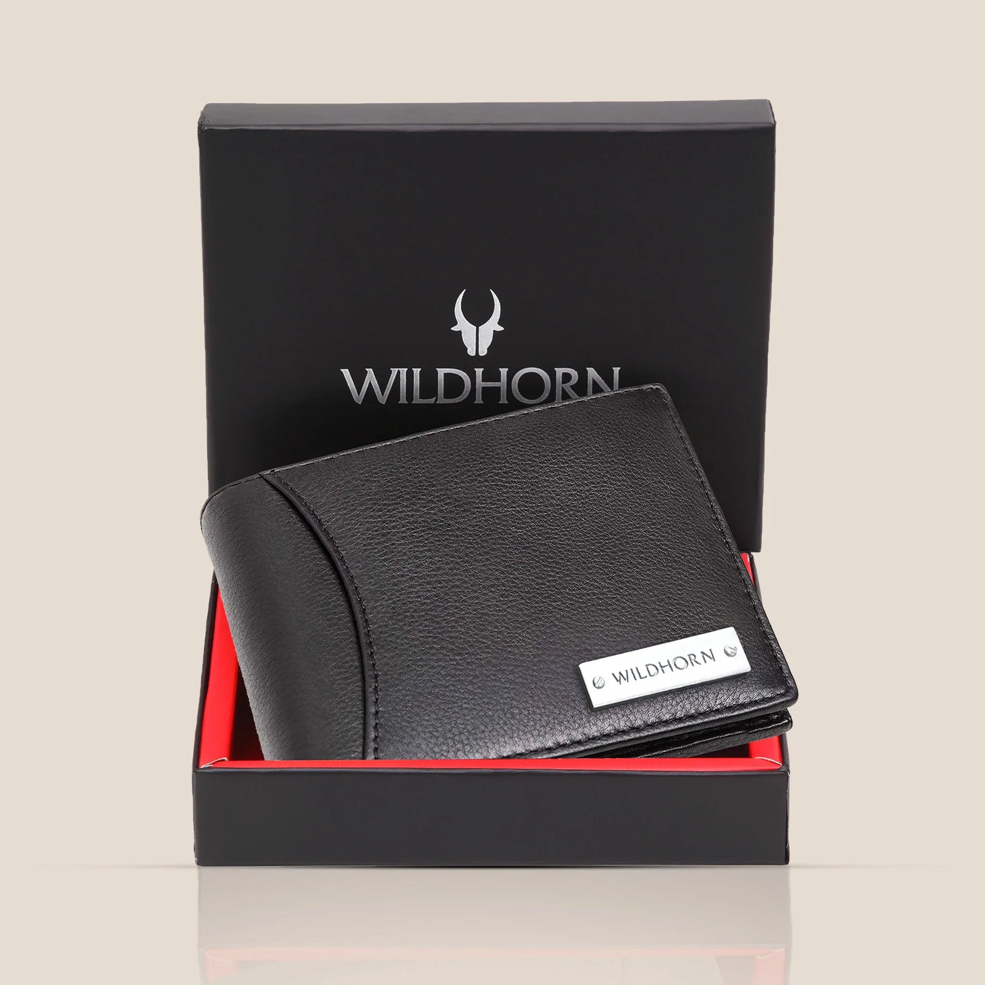 ADAM RFID Protected Leather Wallet for Men - WILDHORN