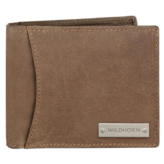 ADAM RFID Protected Leather Wallet for Men - WILDHORN