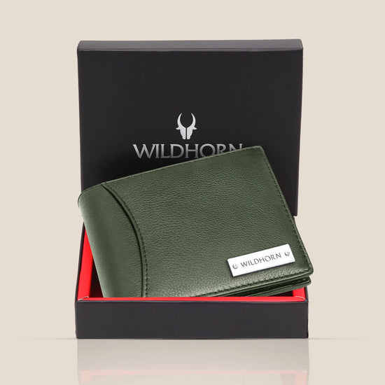 ADAM RFID Protected Leather Wallet for Men - WILDHORN
