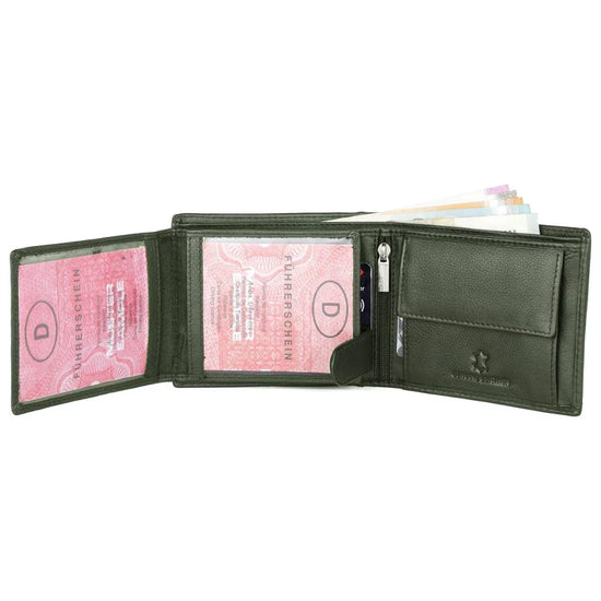 ADAM RFID Protected Leather Wallet for Men - WILDHORN