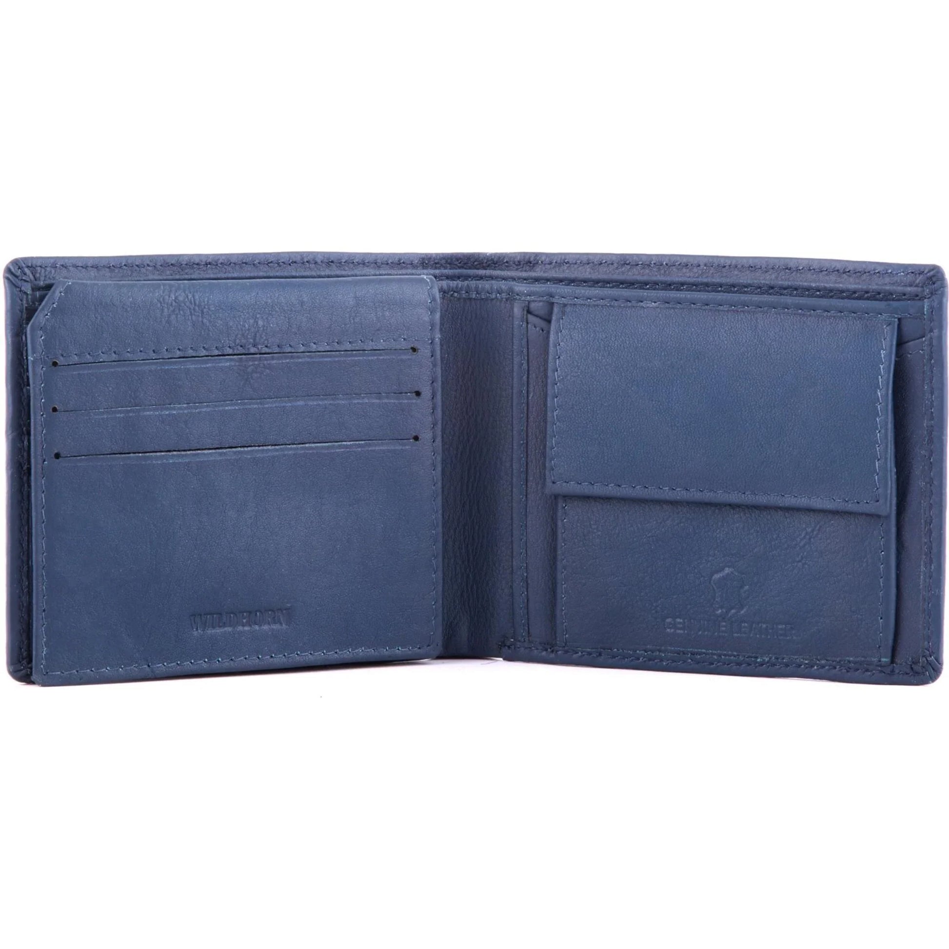 AEMOND RFID Protected Leather Wallet for Men - WILDHORN