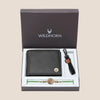 AGASTYA Rakhi Gift Hamper for Men I Rakhi , Wallet & Keychain Combo - WILDHORN