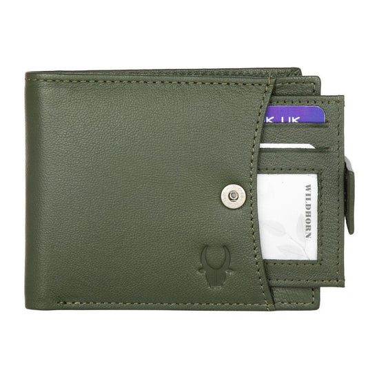 ALEXANDER RFID Protected Leather Wallet for Men - WILDHORN