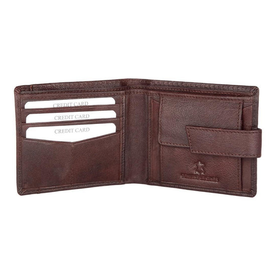 ALEXANDER RFID Protected Leather Wallet for Men - WILDHORN