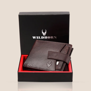 ALEXANDER RFID Protected Leather Wallet for Men - WILDHORN