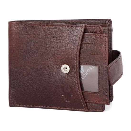 ALEXANDER RFID Protected Leather Wallet for Men - WILDHORN
