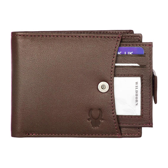 ALEXANDER RFID Protected Leather Wallet for Men - WILDHORN
