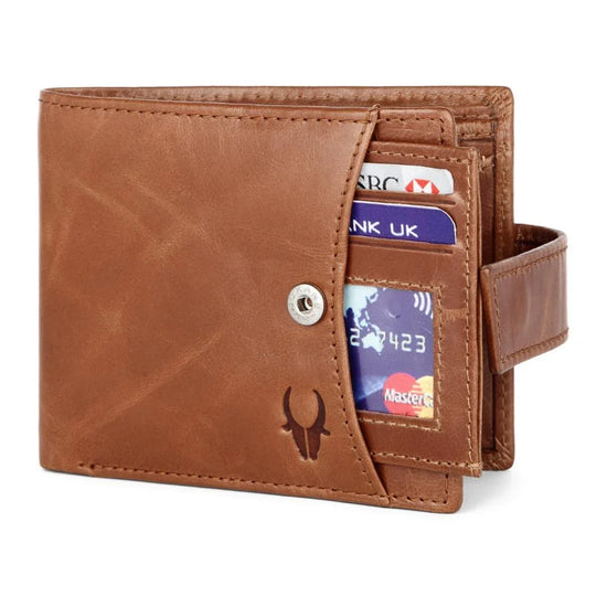ALEXANDER RFID Protected Leather Wallet for Men - WILDHORN