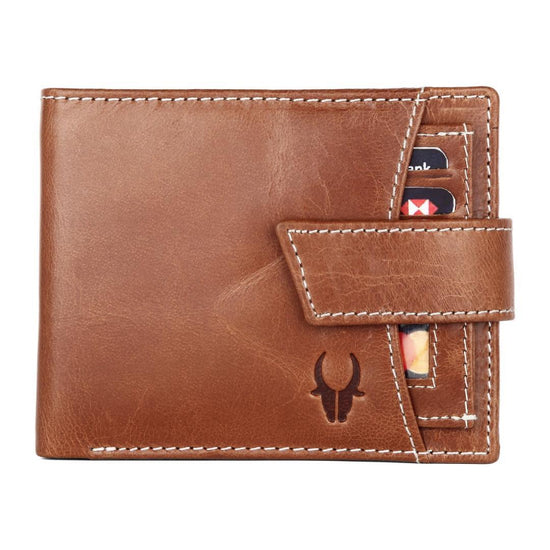 ALEXANDER RFID Protected Leather Wallet for Men - WILDHORN