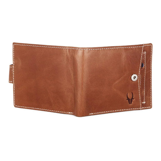 ALEXANDER RFID Protected Leather Wallet for Men - WILDHORN