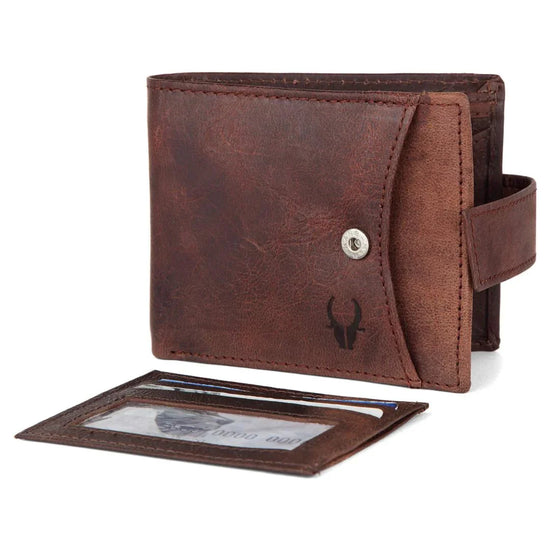 ALEXANDER RFID Protected Leather Wallet for Men - WILDHORN
