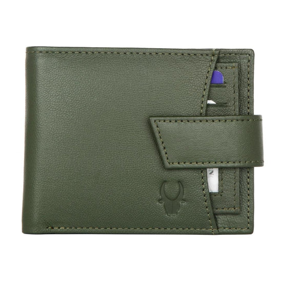 ALEXANDER RFID Protected Leather Wallet for Men - WILDHORN