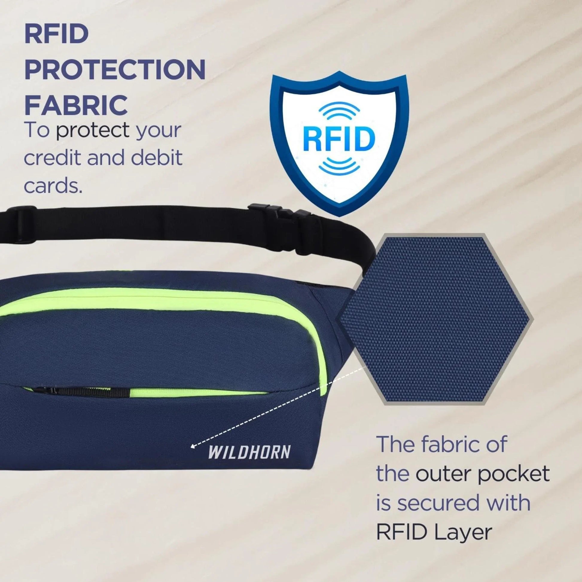 ARCADE Waist Bag for Men Women - WILDHORN