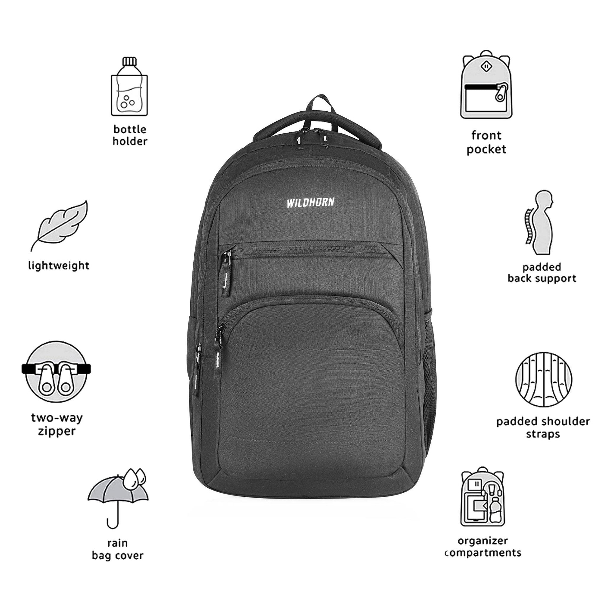 AREZZO Laptop Backpack for Men & Women - WILDHORN