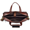 ARKANSAS Leather Laptop Messenger Bag for Men - WILDHORN
