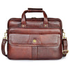 ARKANSAS Leather Laptop Messenger Bag for Men - WILDHORN