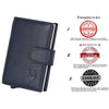 ARNOLD RFID Protected Leather Card Holder for Men - WILDHORN