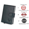 ARNOLD RFID Protected Leather Card Holder for Men - WILDHORN