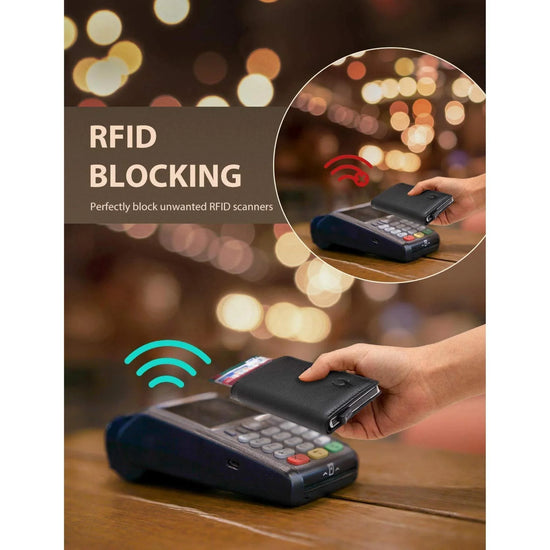 ARNOLD RFID Protected Leather Card Holder for Men - WILDHORN