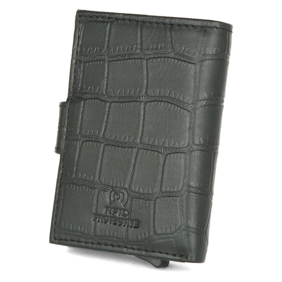 ARNOLD RFID Protected Leather Card Holder for Men - WILDHORN