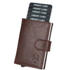 ARNOLD RFID Protected Leather Card Holder for Men - WILDHORN