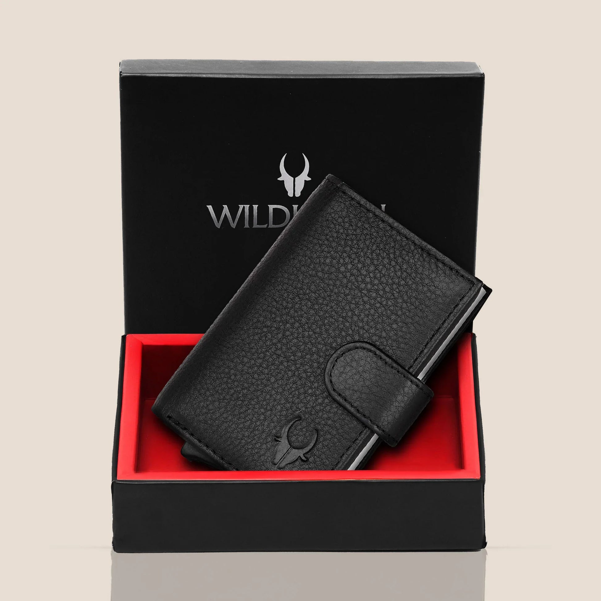 ARNOLD RFID Protected Leather Card Holder for Men - WILDHORN