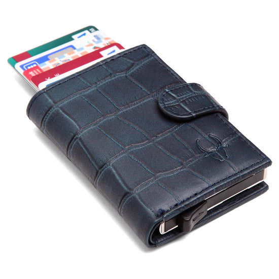 ARNOLD RFID Protected Leather Card Holder for Men - WILDHORN