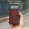 ARNOLD RFID Protected Leather Card Holder for Men - WILDHORN
