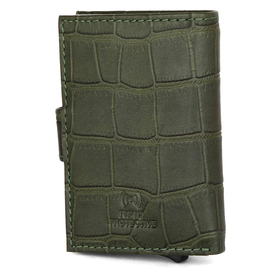 ARNOLD RFID Protected Leather Card Holder for Men - WILDHORN