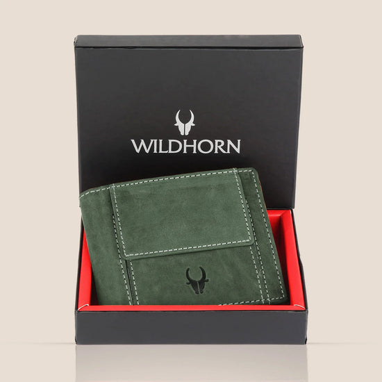 ATLAS RFID Protected Leather Wallet for Men - WILDHORN