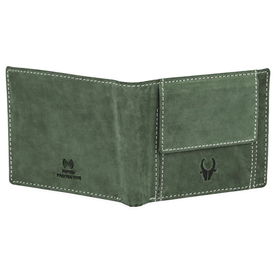 ATLAS RFID Protected Leather Wallet for Men - WILDHORN