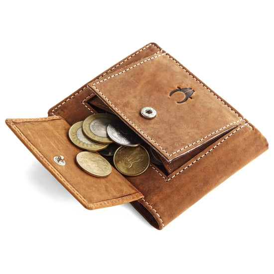 ATLAS RFID Protected Leather Wallet for Men - WILDHORN