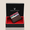 AUSTIN RFID Protected Leather Card Holder for Men - WILDHORN